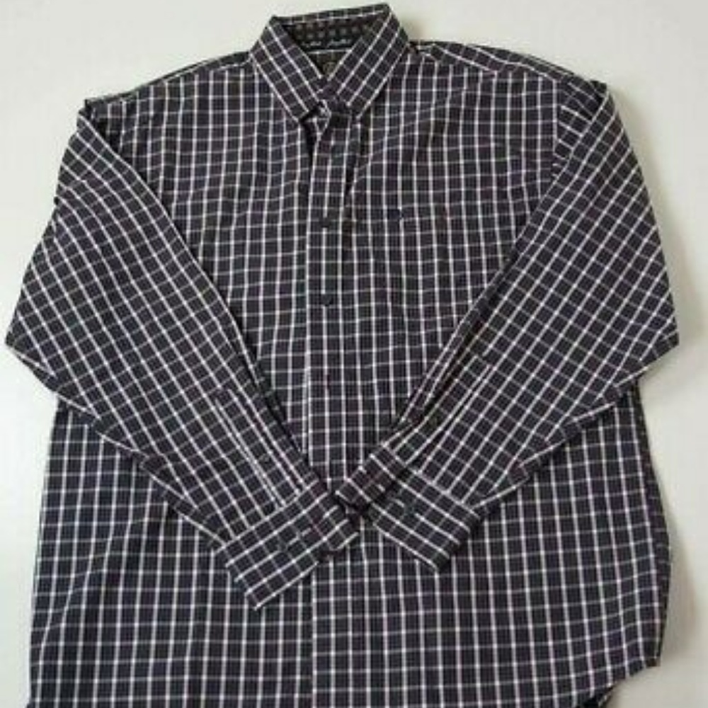 Wrangler George Strait Shirt Men's Long Sleeve Med